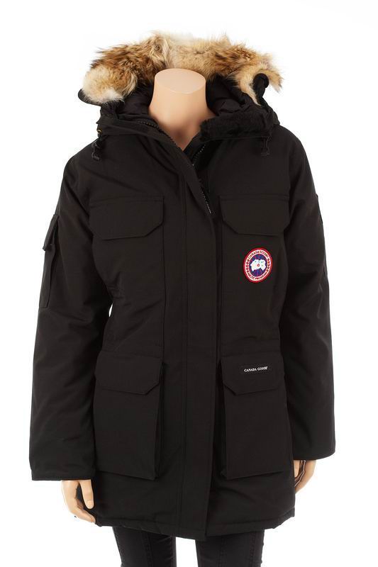 Womens Black Expedition Parka Canada Goose online